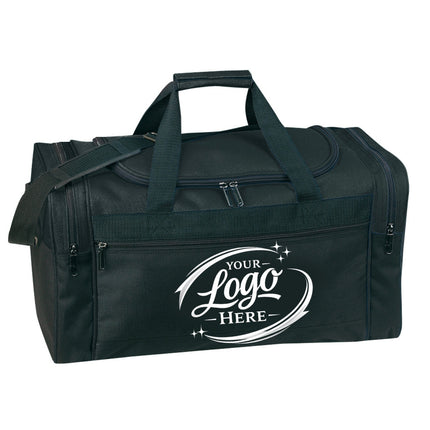 Custom Logo Large Duffel Bag | Personalized Sport & Travel Bags | Model 6022 (Sold in Bulk Packs)