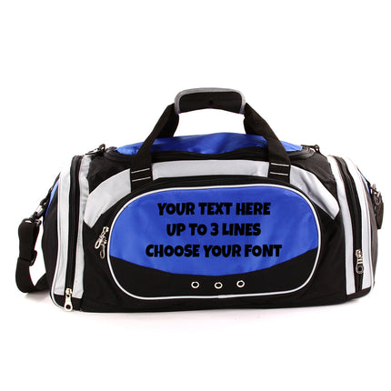 Custom Logo Deluxe Duffel Bag | Personalized Sport & Travel Bags | Model 6078