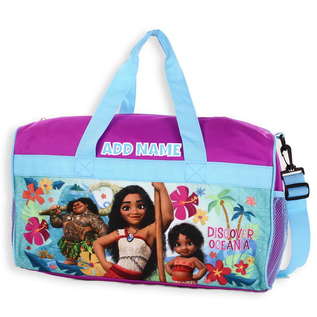 Personalized Kid's Travel Duffel Bag - Moana