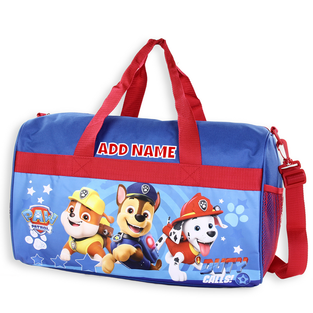 Personalized Kid's Travel Duffel Bag - Paw Patrol