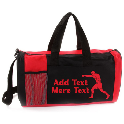 Personalized 18" Sports Duffel Bag - Choose Your Sport
