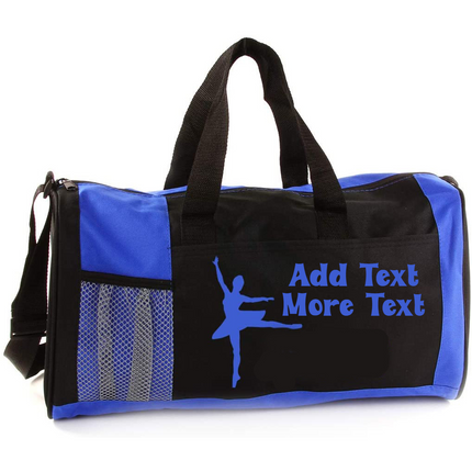 Personalized 18" Sports Duffel Bag - Choose Your Sport