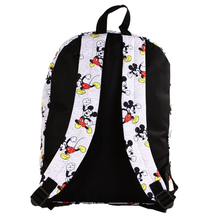 Personalized Mickey Mouse Backpack for Kids | Custom Name Embroidered Bookbag (16 Inch)