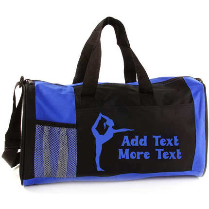 Personalized 18" Sports Duffel Bag - Choose Your Sport