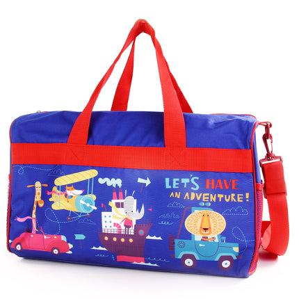 Personalized Kid's Travel Duffel Bag - Travel Adventure