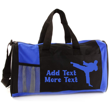 Personalized 18" Sports Duffel Bag - Choose Your Sport