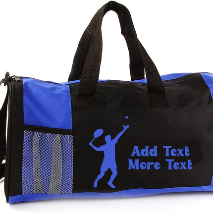 Personalized 18" Sports Duffel Bag - Choose Your Sport