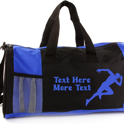 Personalized 18" Sports Duffel Bag - Choose Your Sport
