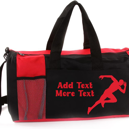 Personalized 18" Sports Duffel Bag - Choose Your Sport