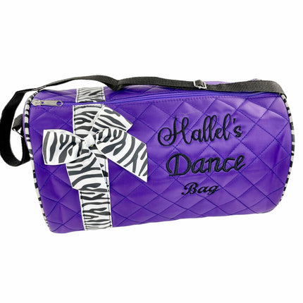 Personalized Embroidered Dance Duffel Bag