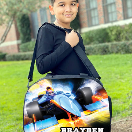 Personalized Full Color Backpacks / Lunch Bag / Duffel Bag - F1 Racing