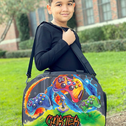 Personalized Full Color Backpacks / Lunch Bag / Duffel Bag - Game On