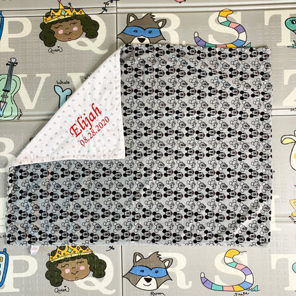 Personalized Disney Baby Blanket - Mickey Mouse