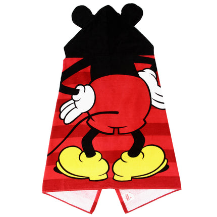 Personalized Embroidered Hooded Towel - Mickey Mouse