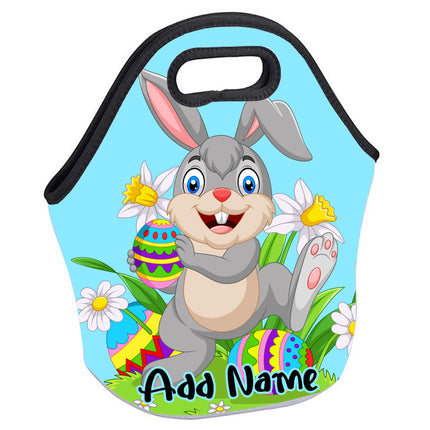 Personalized Neoprene Full Color Zippered Tote Bag - Easter