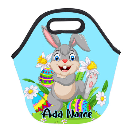 Personalized Neoprene Full Color Zippered Tote Bag - Easter