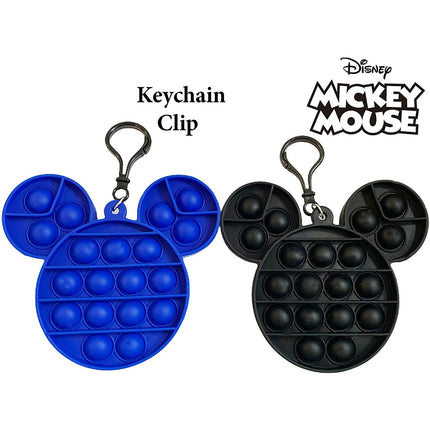 2-Pack Popper Fidget Keychain - Mickey Mouse