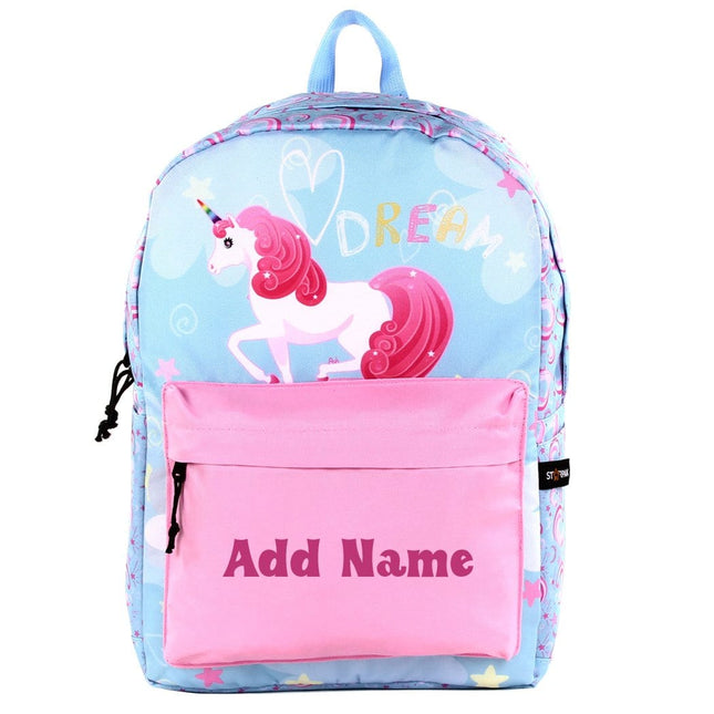 Personalized School Backpack - Unicorn