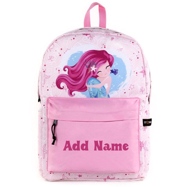 Personalized School Backpack - Mermaid