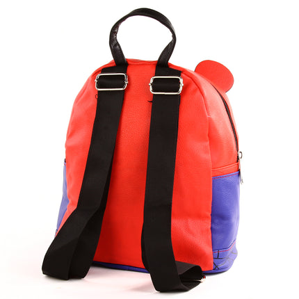 Marvel Spider-Man Bear Women's PU Mini Backpack with Detachable Coin Purse