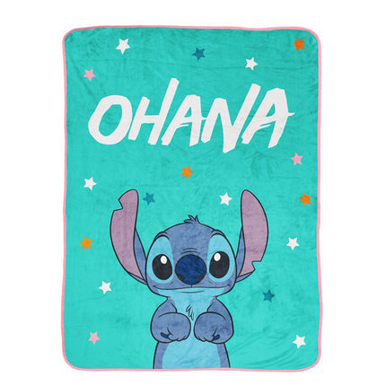 Disney Stitch 46" x 60" Super Soft Plush Throw (non-personalized)