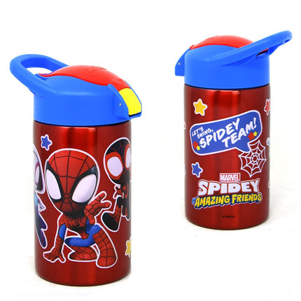 Zak 15.5oz Stainless Steel Water Bottle - Spider-Man
