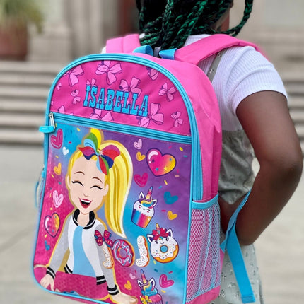 Personalized 16 Inch School Backpack - Jojo Siwa
