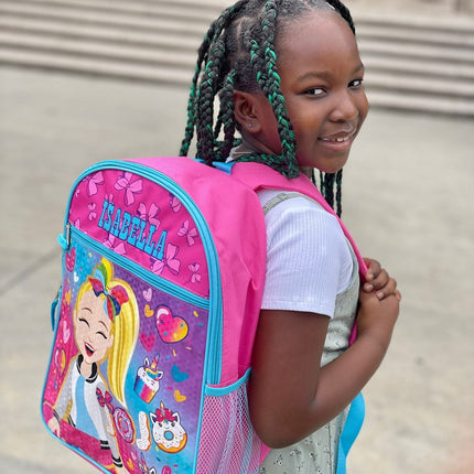 Personalized 16 Inch School Backpack - Jojo Siwa