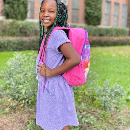 Personalized 16 Inch School Backpack - Princess Squad