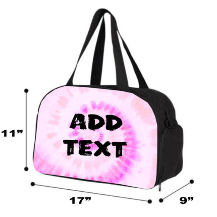 Personalized Tie Dye Backpacks / Lunch Bag / Duffel Bag / Bottle
